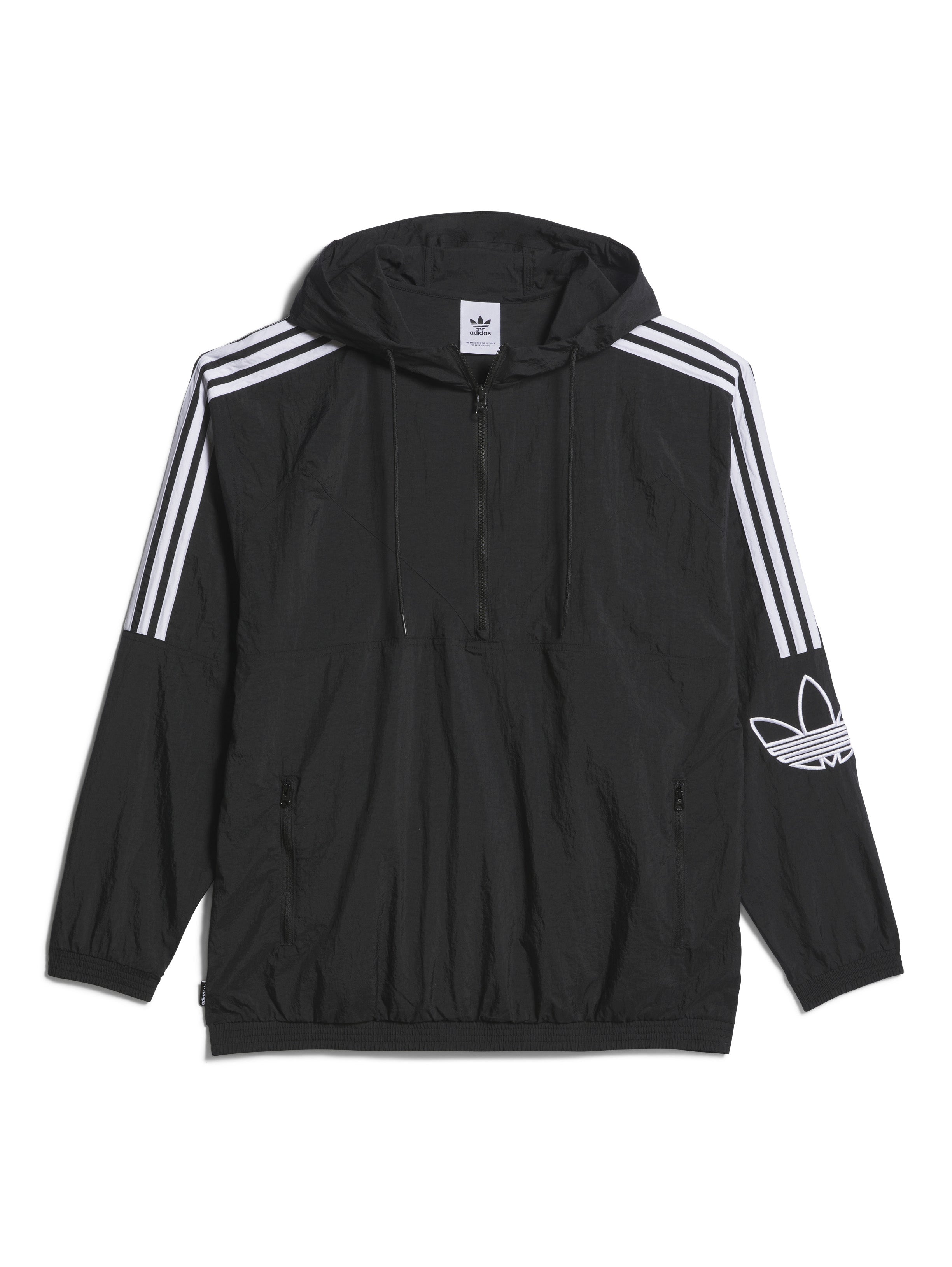 Adidas Skateboarding Classics Anorak Jacket Black