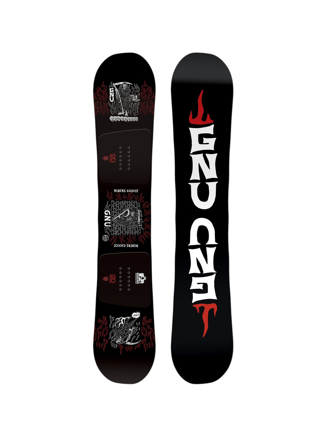 2025 Gnu Men's Riders Choice Snowboard - 154.5cm