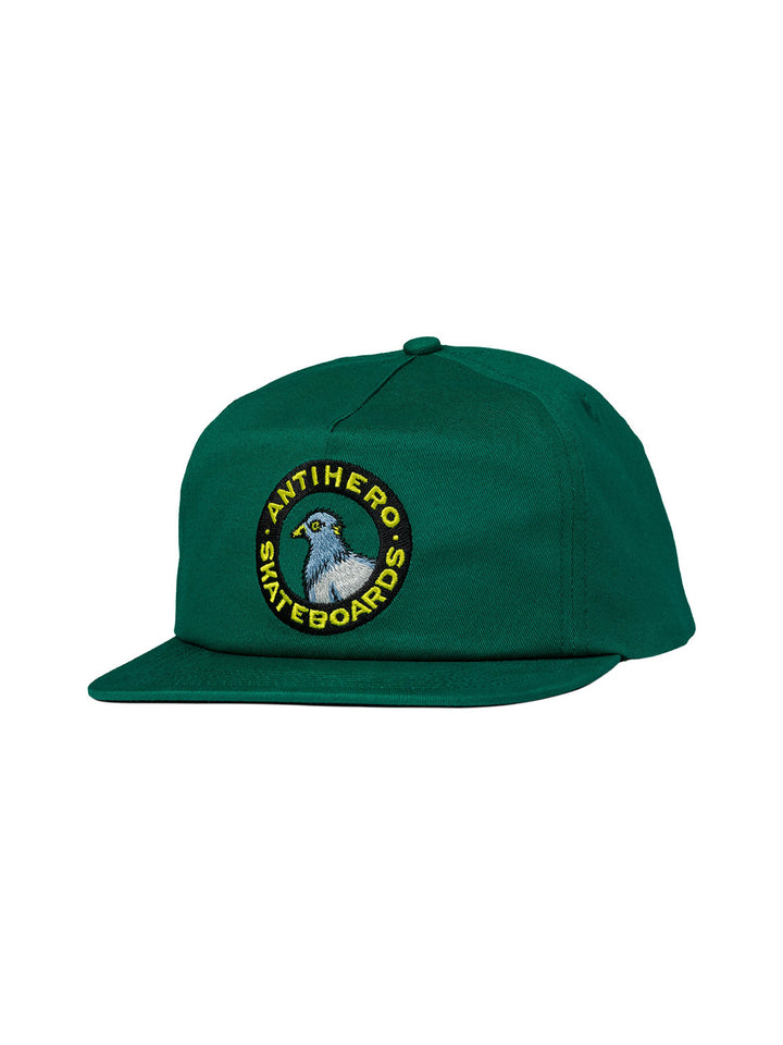 Anti Hero Pigeon Round Hat - Dark Green