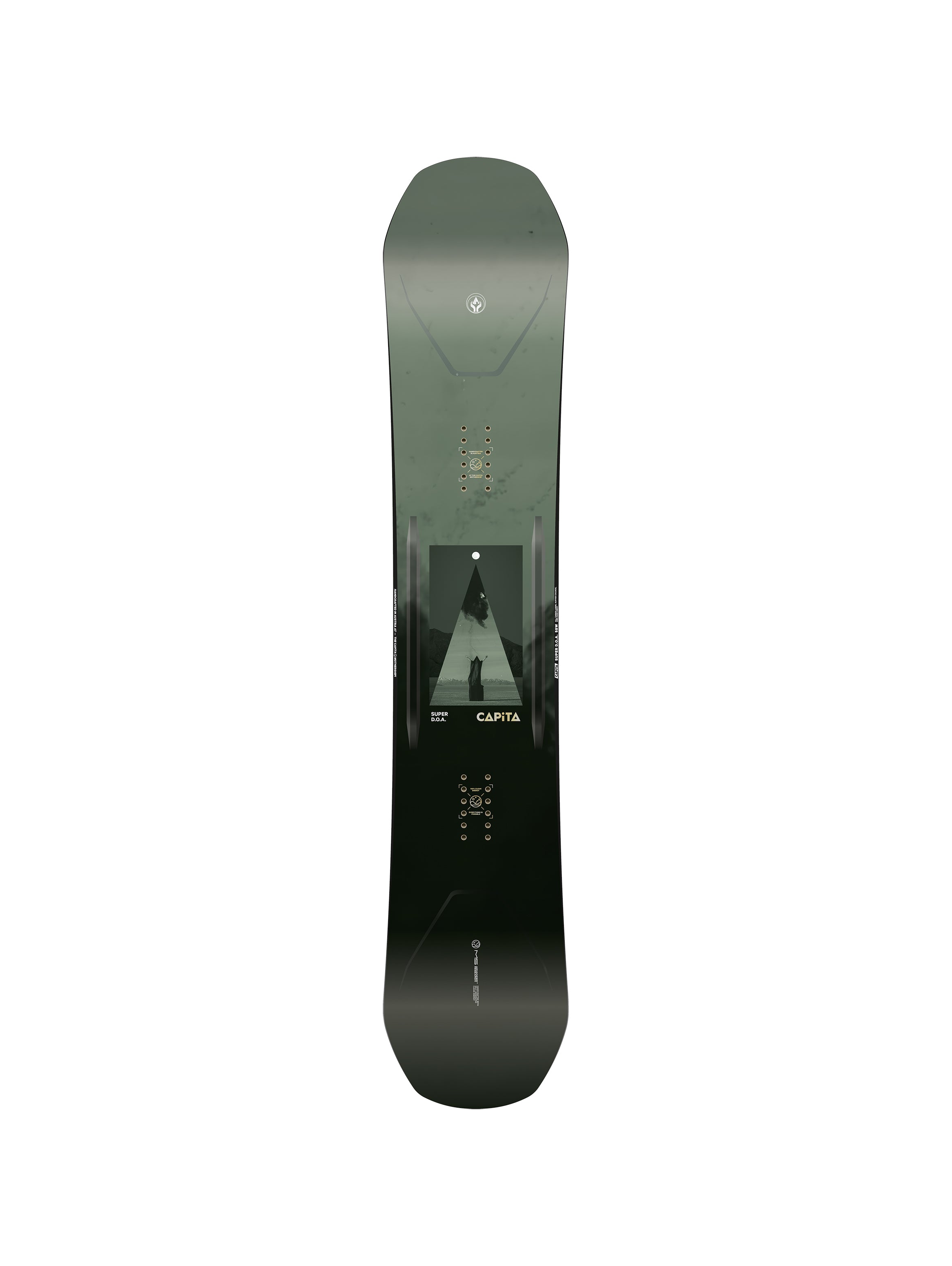 2025 Capita Super DOA Wide Snowboard 158w Civil