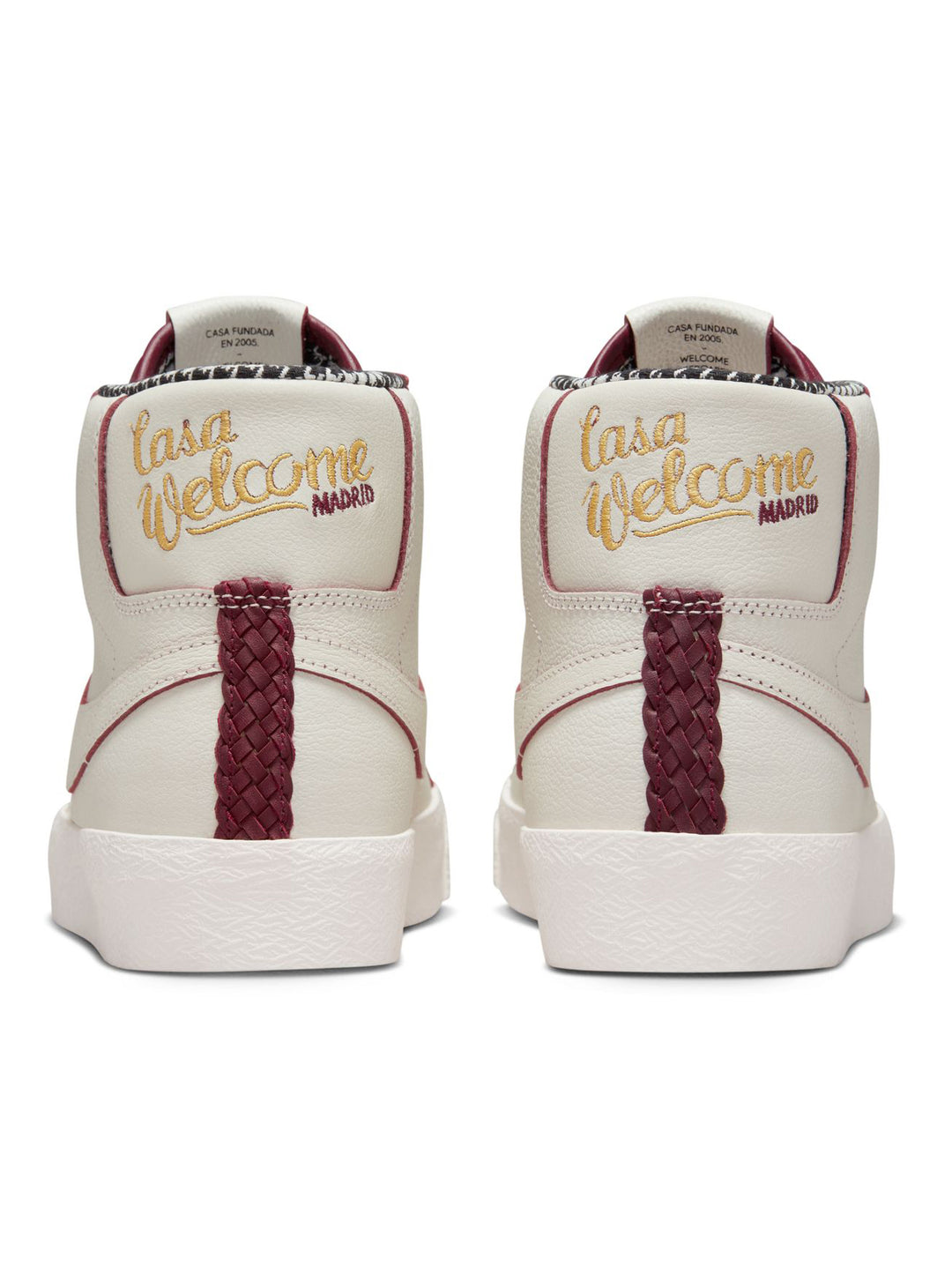 Nike SB Zoom Blazer Mid QS x Welcome Madrid - Sail / Dark Beetroot