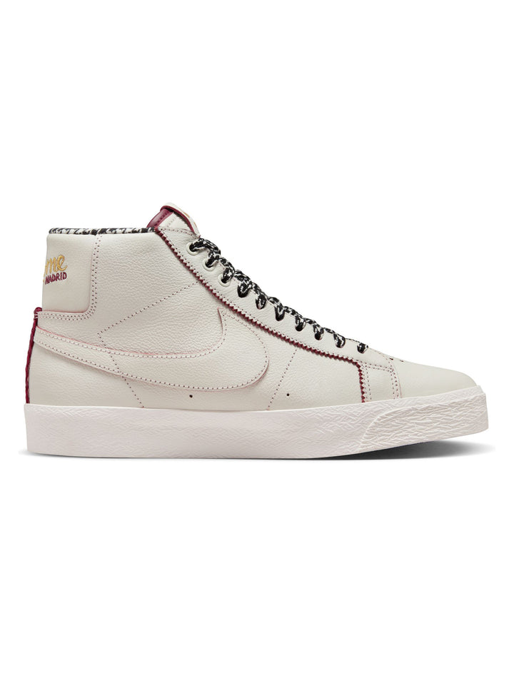 Nike SB Zoom Blazer Mid QS x Welcome Madrid - Sail / Dark Beetroot