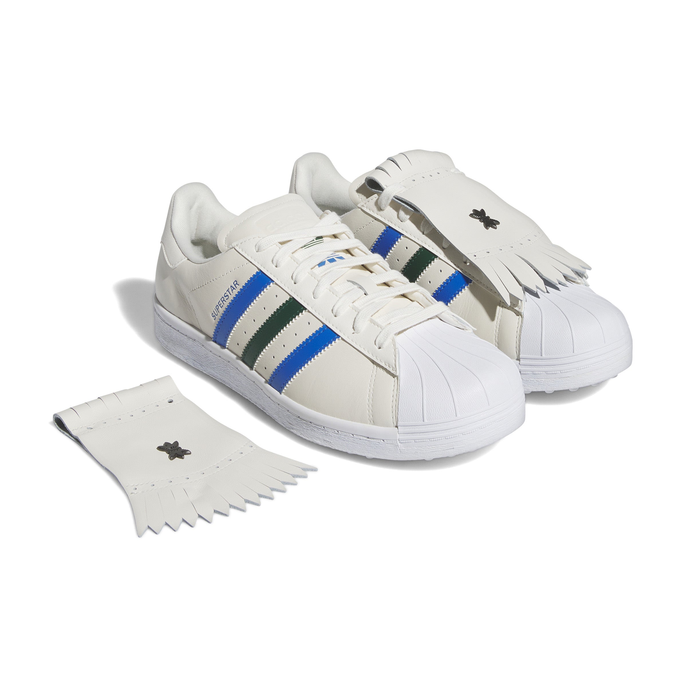 Adidas superstar slip on bluebird deals