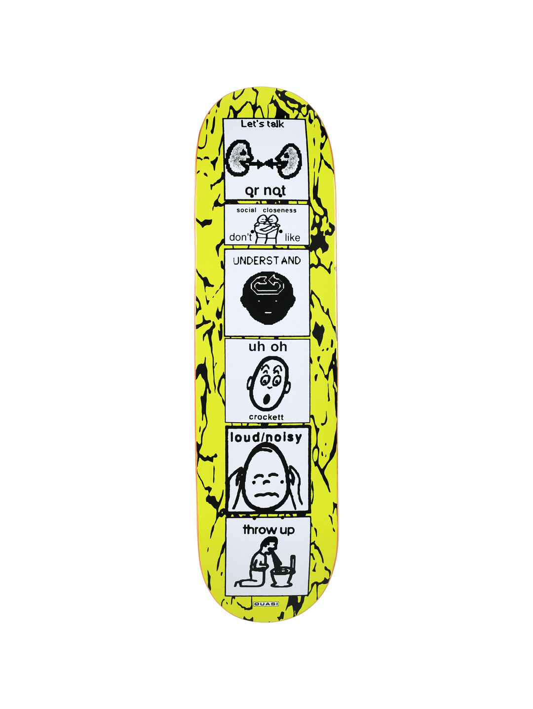 Quasi Gilbert Crocket Puker Deck - 8.25