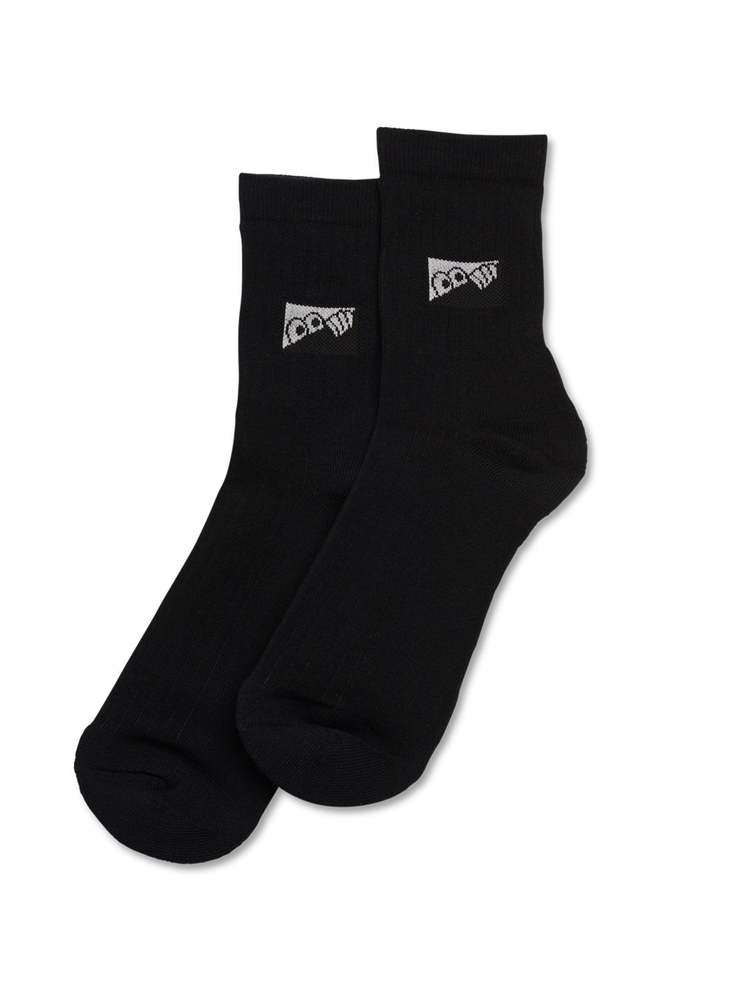 Last Resort Heel Tab Dress Socks - Black