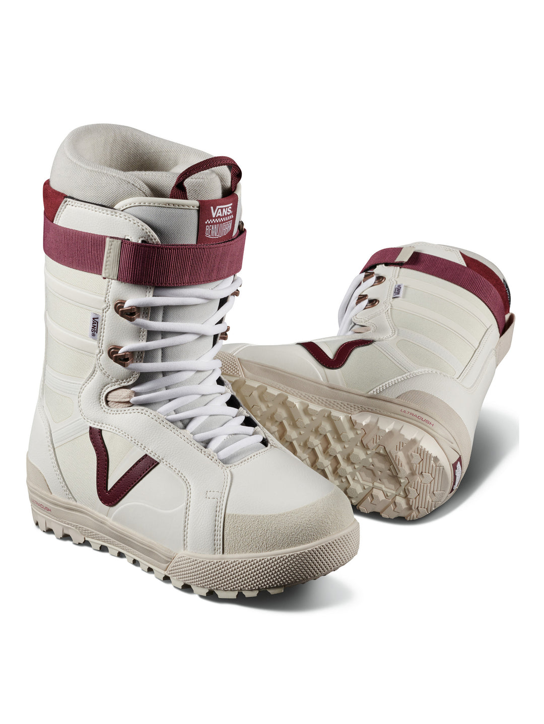 2024 Vans Hi Standard Pro Benny Urban - Marshmallow / Burgundy