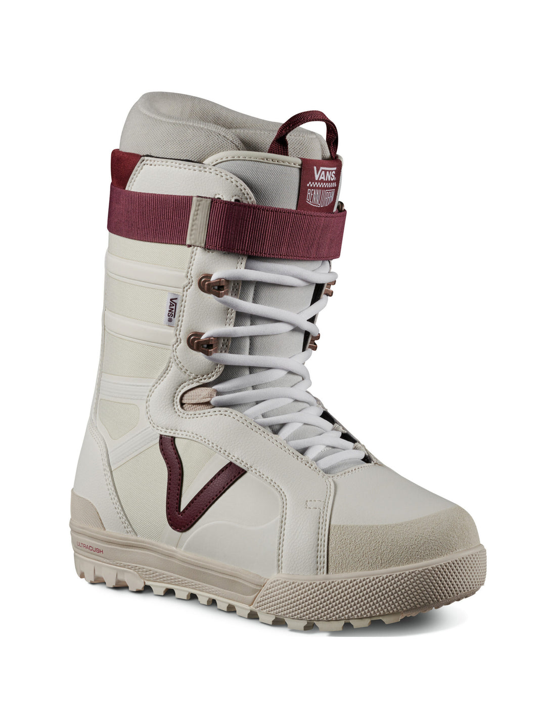 2024 Vans Hi Standard Pro Benny Urban - Marshmallow / Burgundy