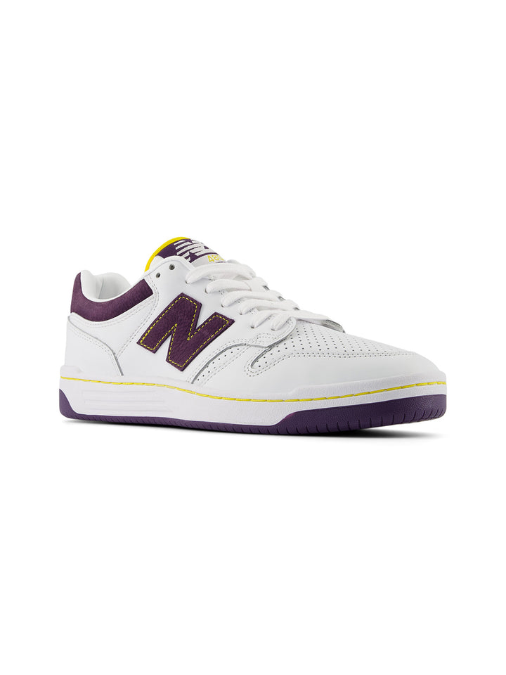 New Balance 480 - White / Purple