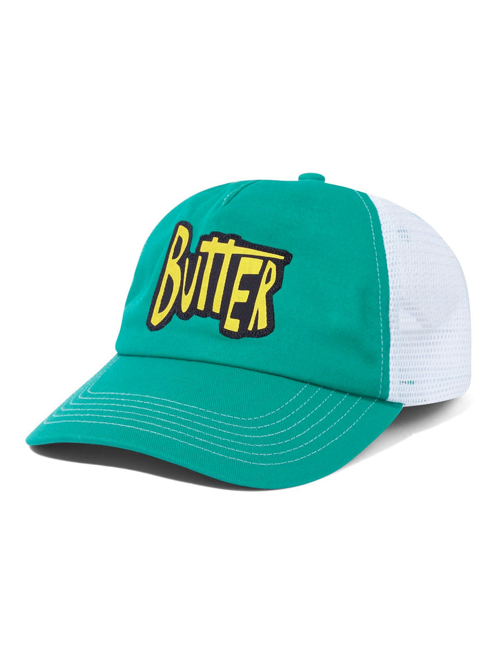 Butter Sketch Trucker Cap - Kelly Green