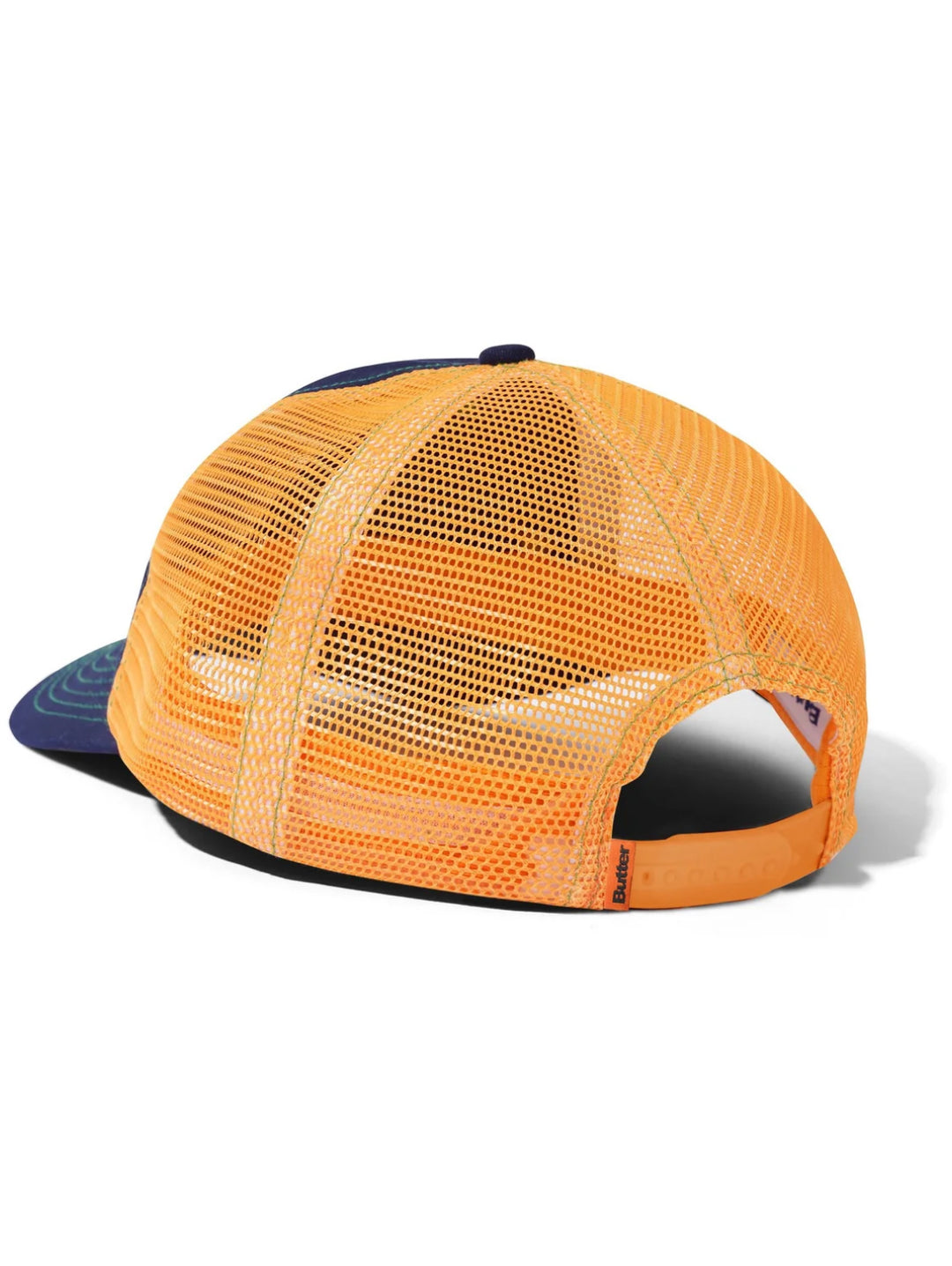 Butter Sketch Trucker Cap - Deep Blue