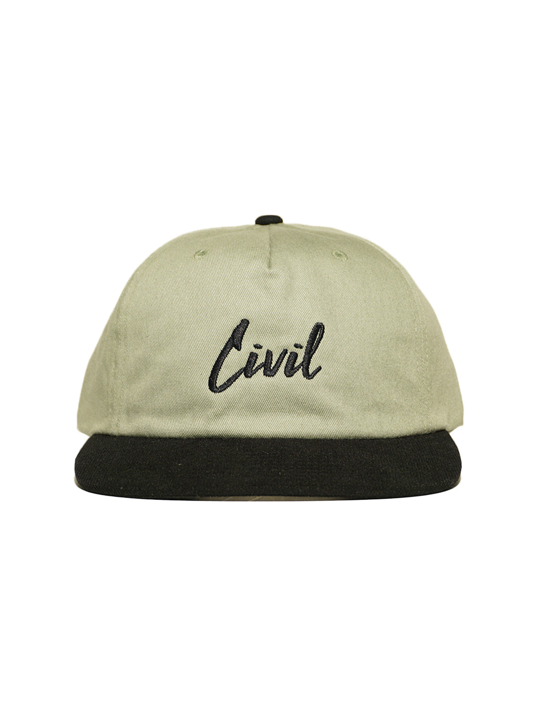 Civil Script 6 Panel Premium - Mist Green / Black