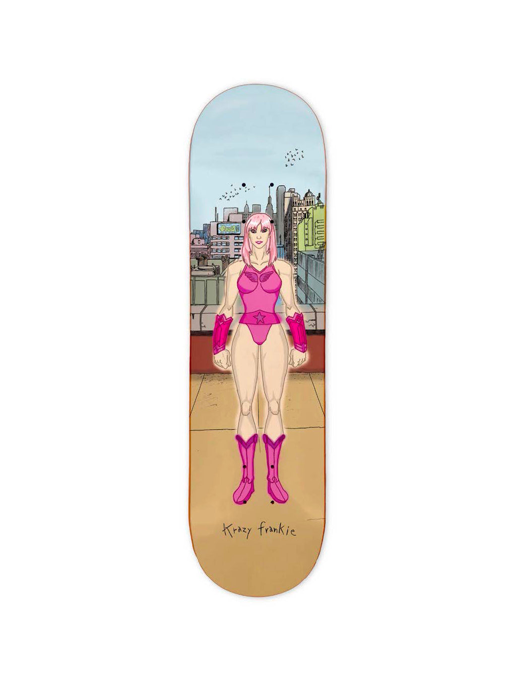 Frog Comic Book Frankie Decker Deck - 8.5