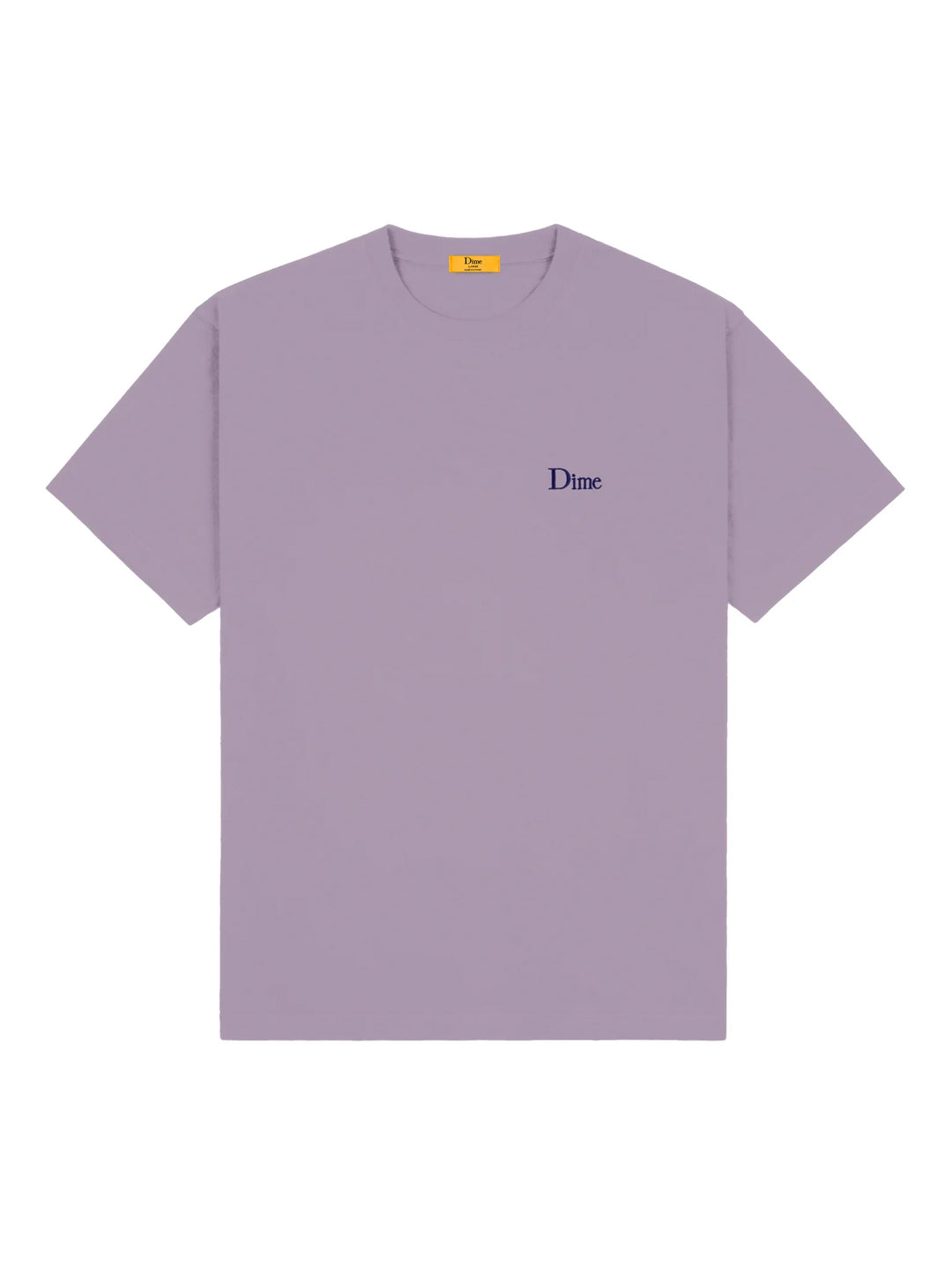 Dime Small Logo Tee - Plum Gray