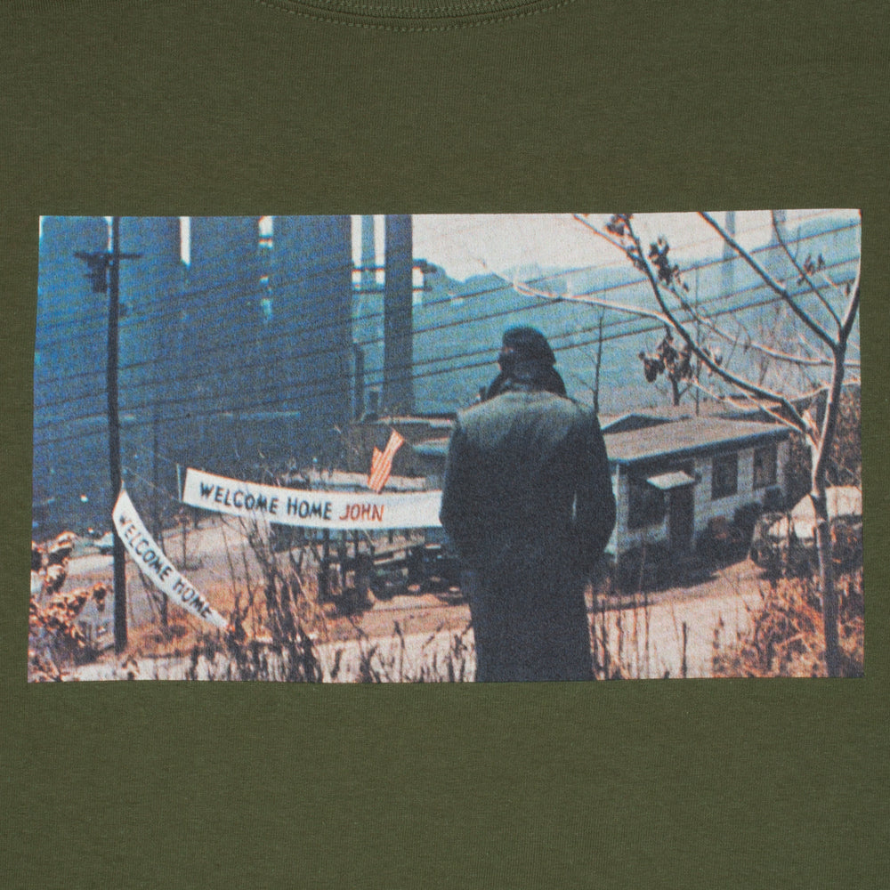 Hockey Welcome Home Tee - Army Green