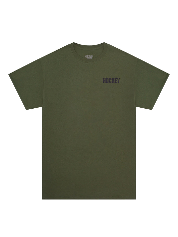 Hockey Welcome Home Tee - Army Green