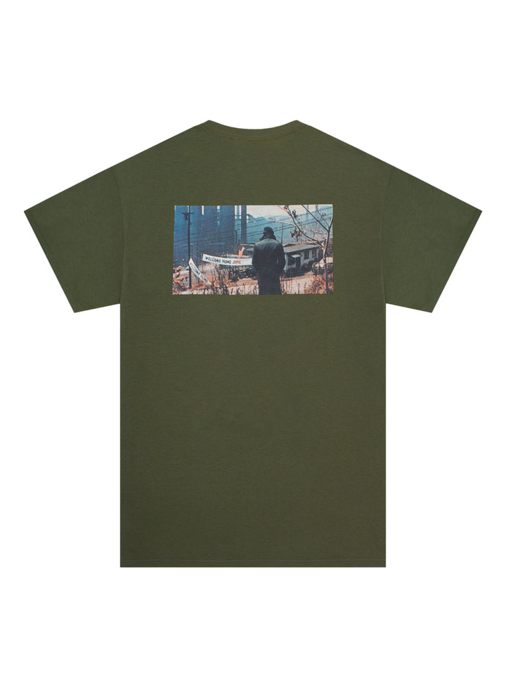 Hockey Welcome Home Tee - Army Green