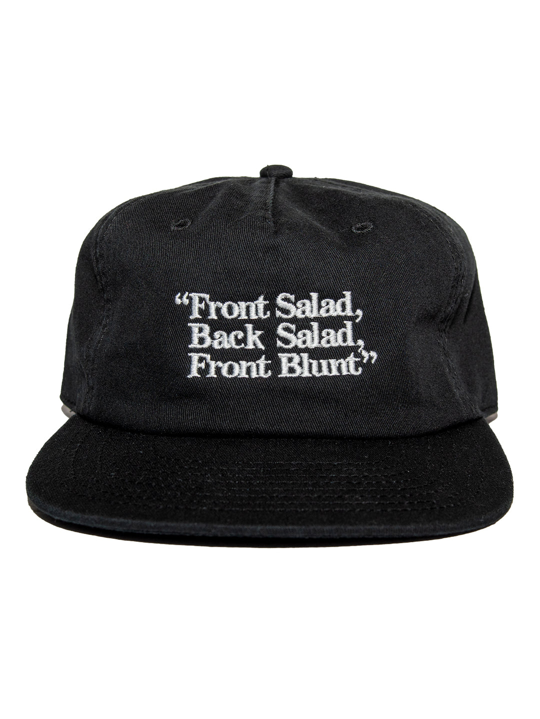 Jenkem Front Blunt Hat - Black