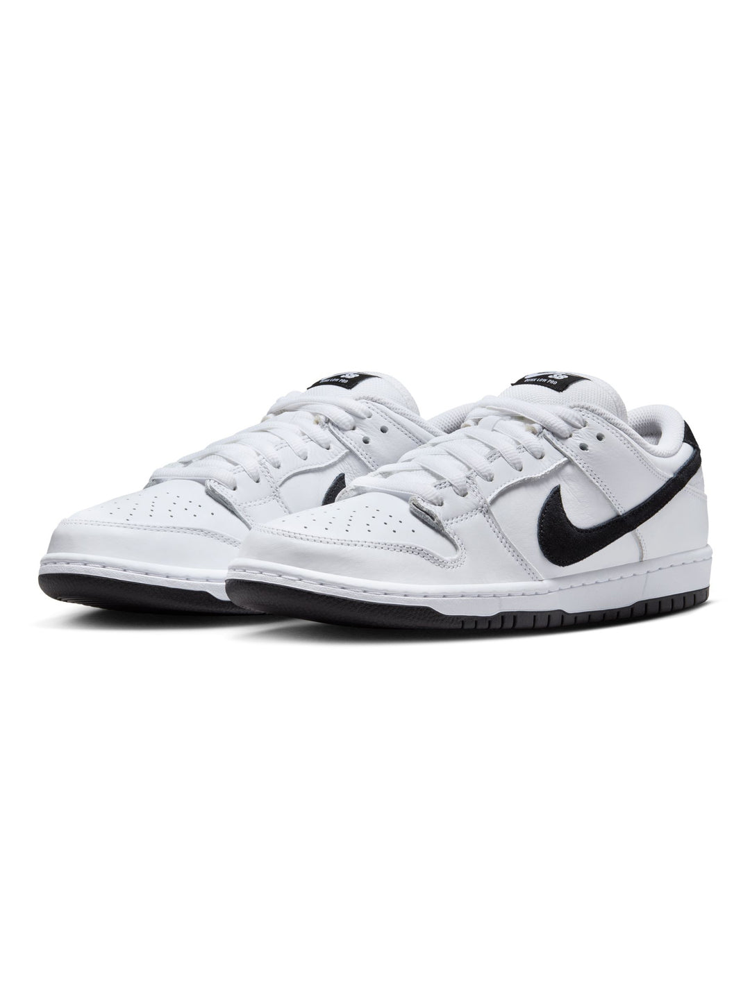 Nike SB Dunk Low Pro - White / Black  '25