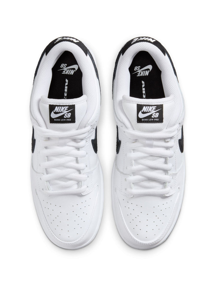 Nike SB Dunk Low Pro - White / Black  '25