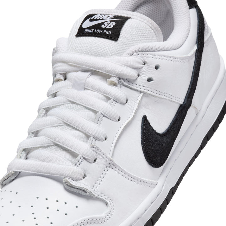 Nike SB Dunk Low Pro - White / Black  '25