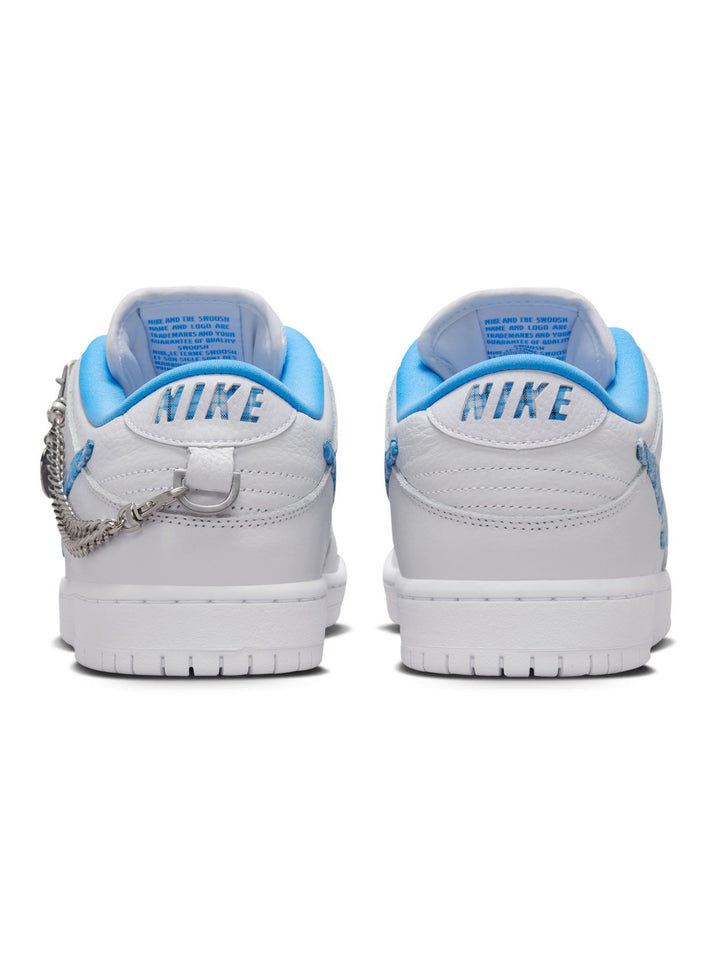 Nike SB Dunk Low Pro - White / University Blue (Nicole Hause)