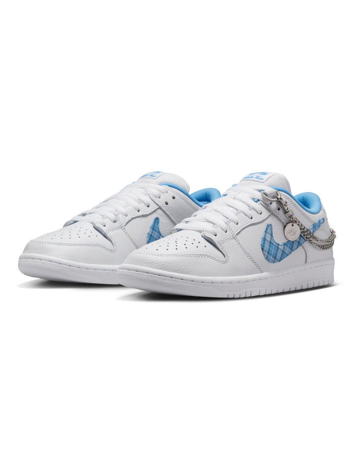 Nike SB Dunk Low Pro - White / University Blue (Nicole Hause)