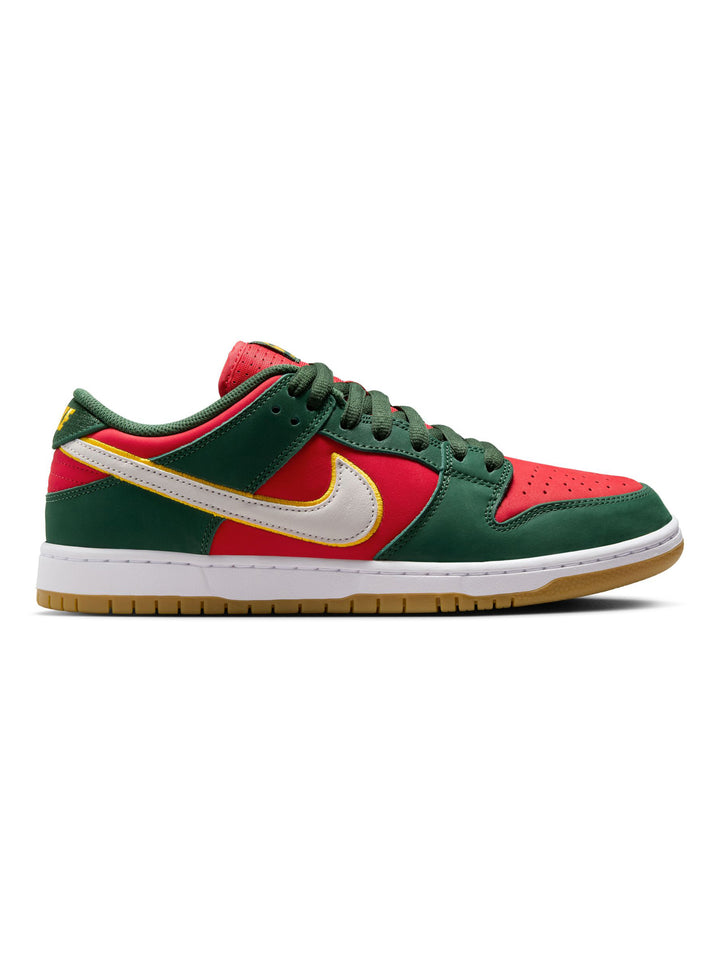 Nike SB Dunk Low Pro Premium - Fir / White / University Gold