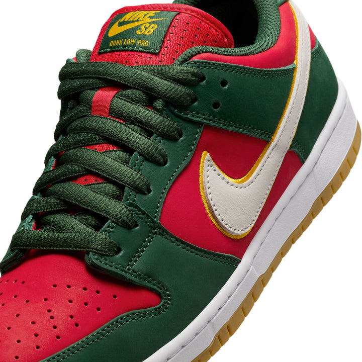 Nike SB Dunk Low Pro Premium - Fir / White / University Gold