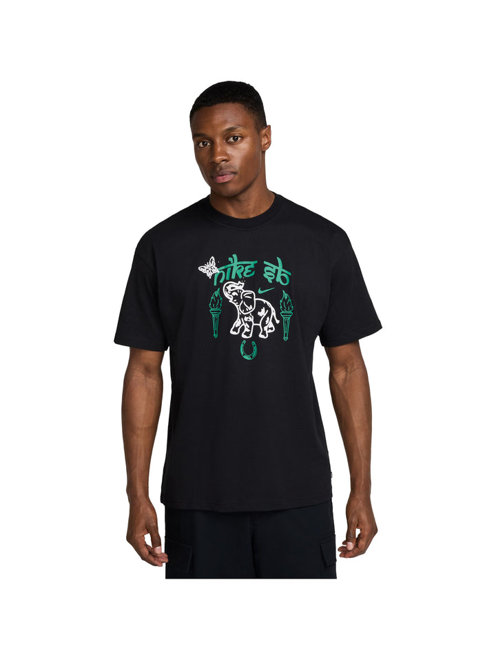 Nike SB Max90 Skate Elephant T-Shirt - Black