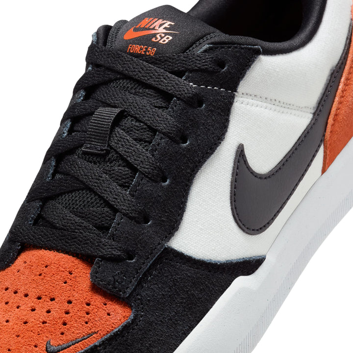 Nike SB Force 58 - White / Black / Cosmic Clay