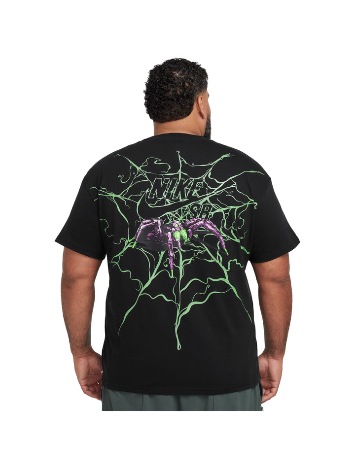 Nike SB OC Spider Halloween Glow In The Dark Tee - Black