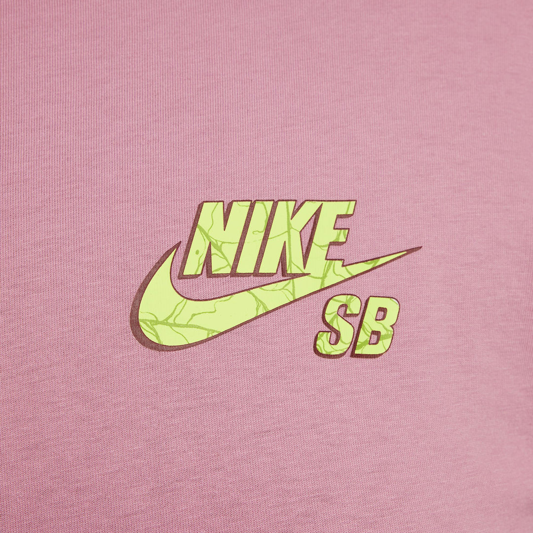 Nike SB OC Spider Halloween Glow In The Dark Tee - Plum Dust