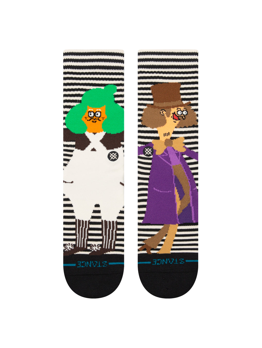 Stance Oompa Loompa Sock - Black / White