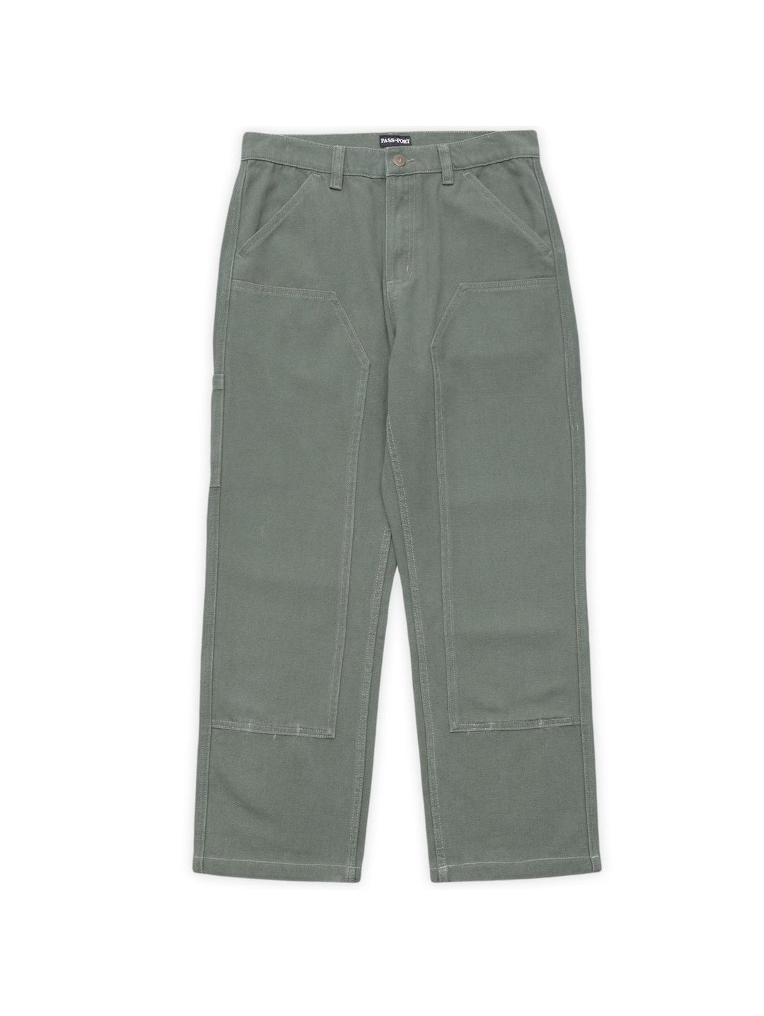 Pass-Port Double Knee Diggers Club Pant - Washed Forest Green