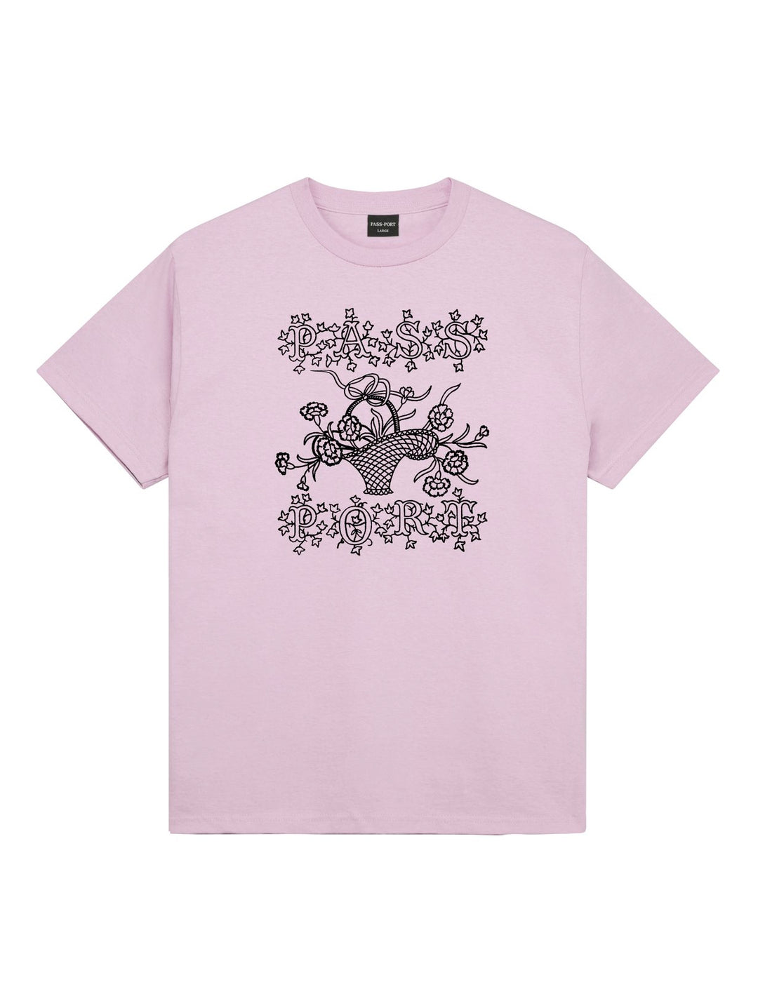 Pass-Port Edible Flowers Tee - Light Pink