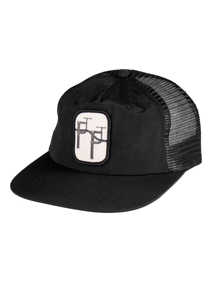 Pass Port Re~Bar Workers Trucker Cap - Black