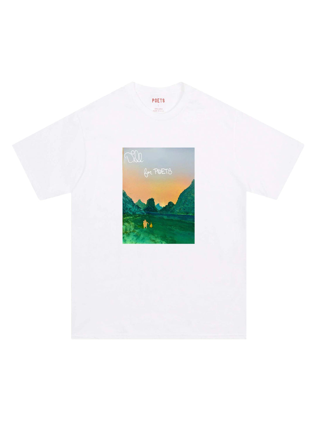 Poets Dill Tee - White