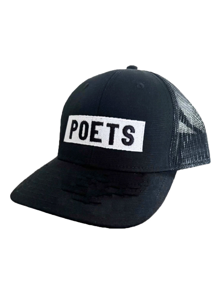 Poets Lincoln Hat - Black