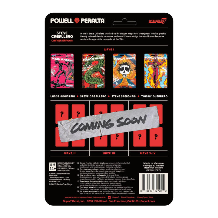 Powell-Peralta ReAction Figures Wave 1 - Steve Caballero