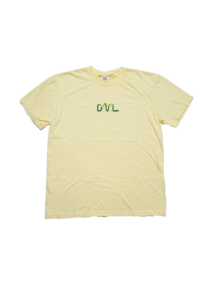 Civil Snakes Tee - Banana