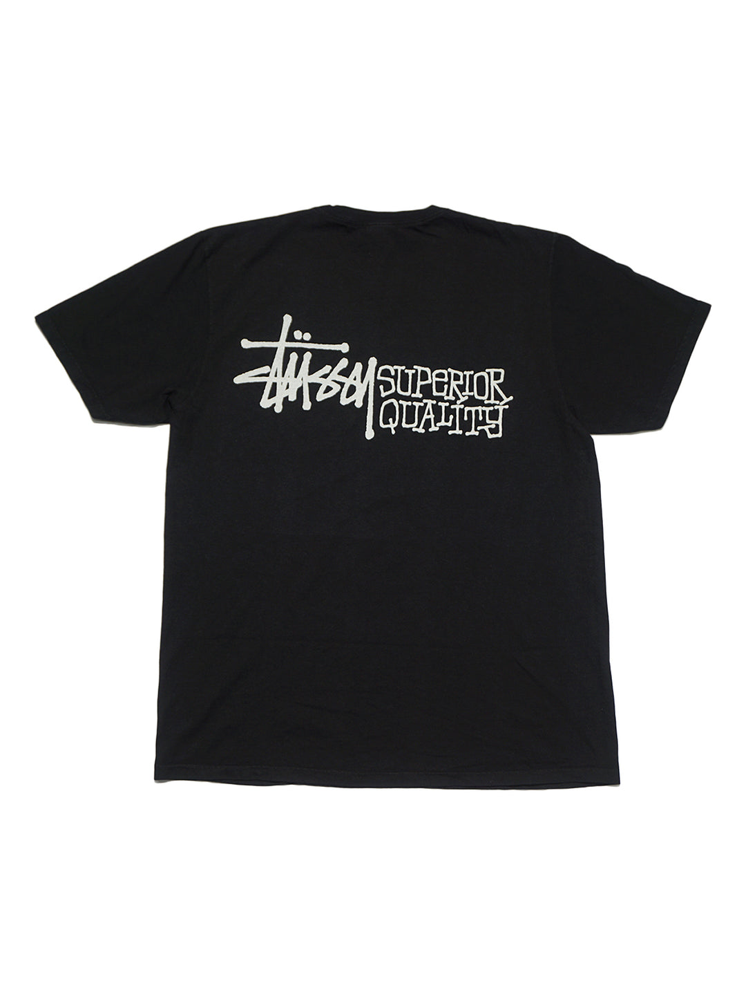 Stussy Superior Quality Pigment Dyed Tee - Black