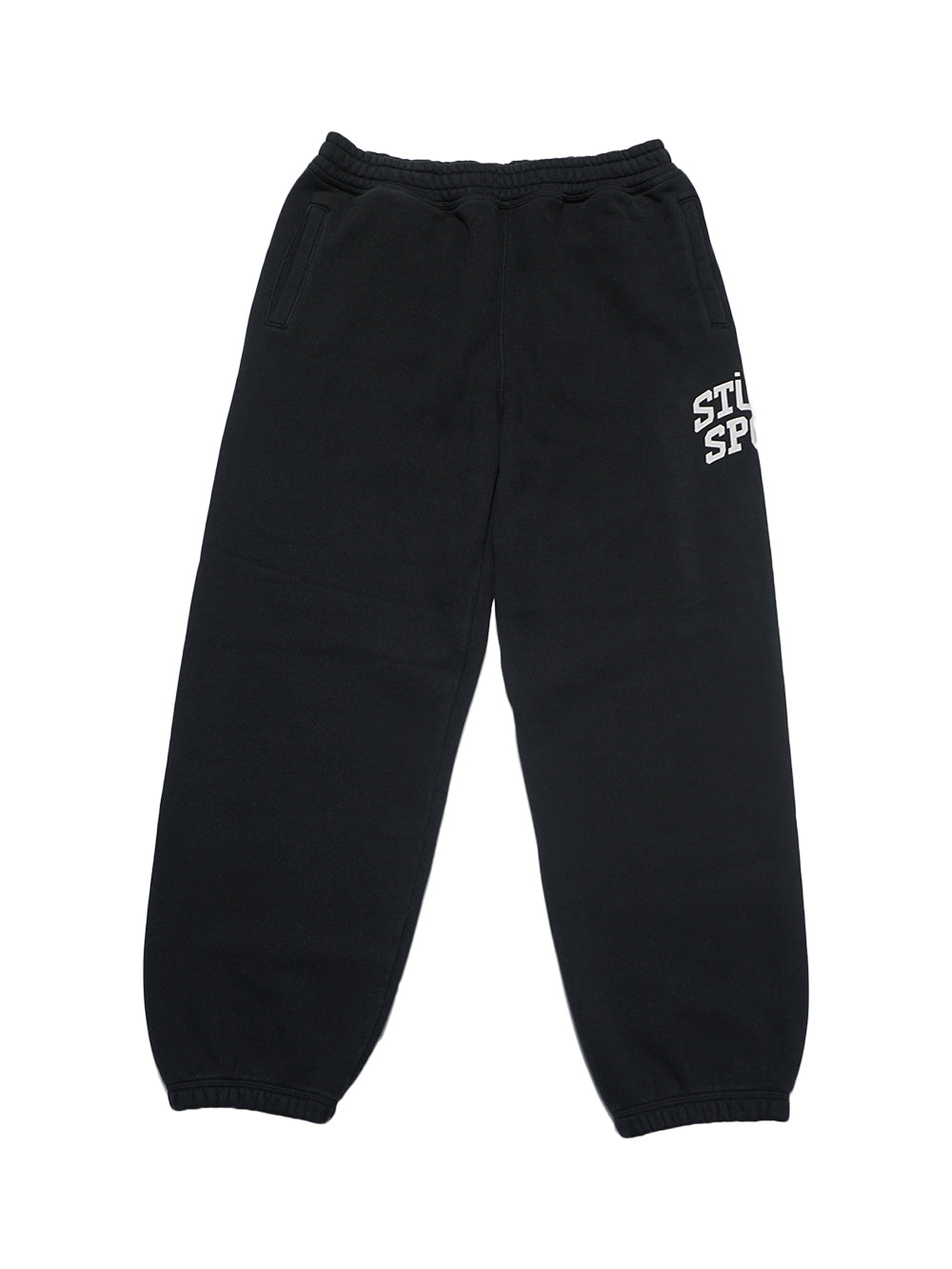 Stussy Fleece Pant Sport Crackle - Washed Black