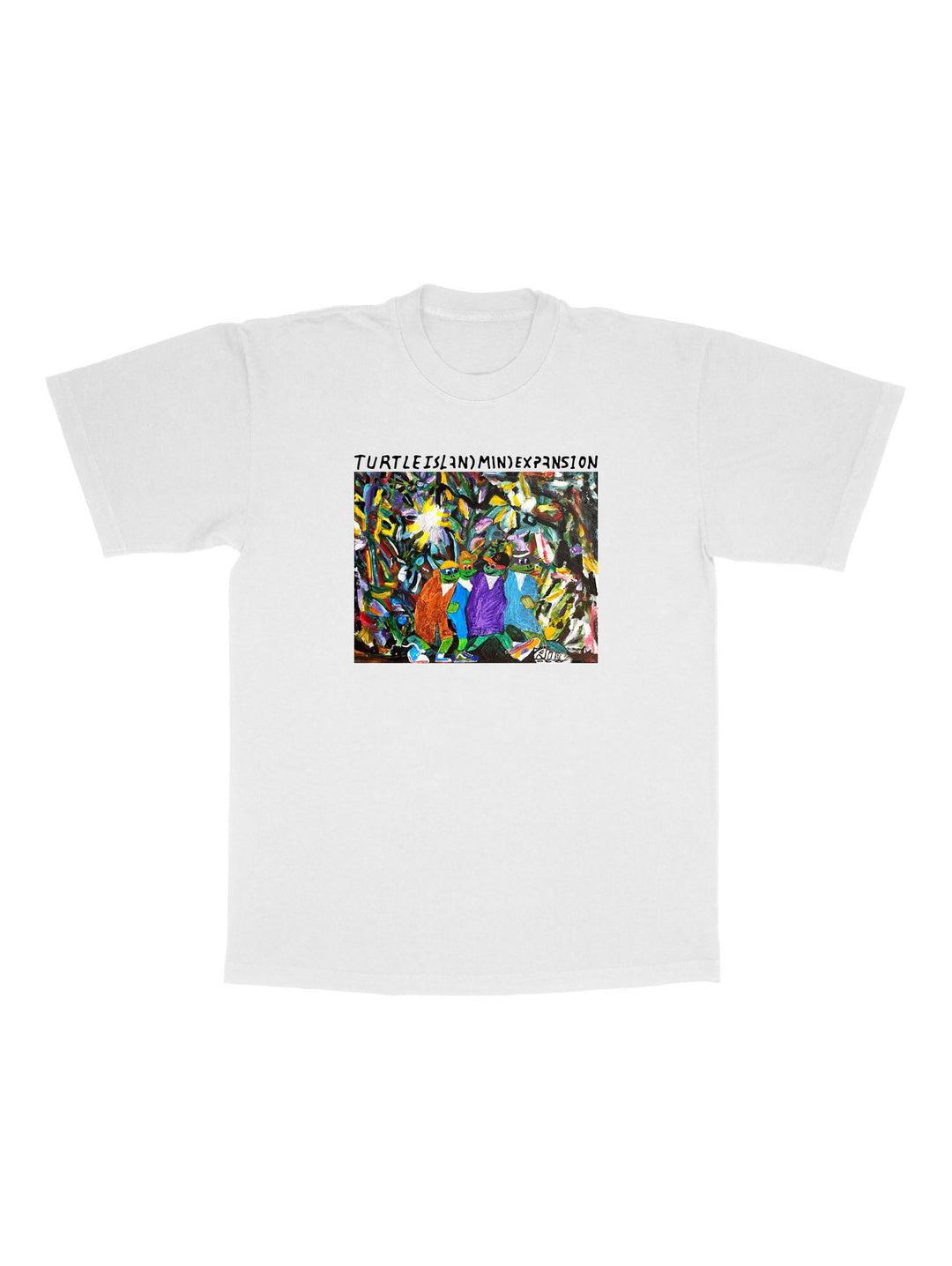 Turtle Island Homies Tee - White