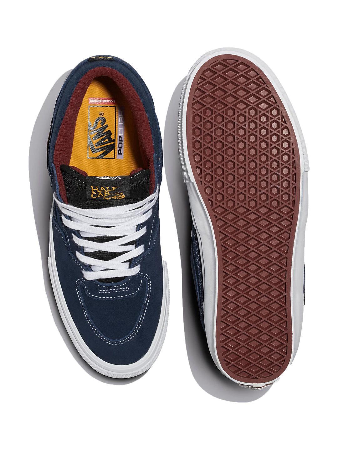 Vans Skate Half Cab - Navy / Burgundy