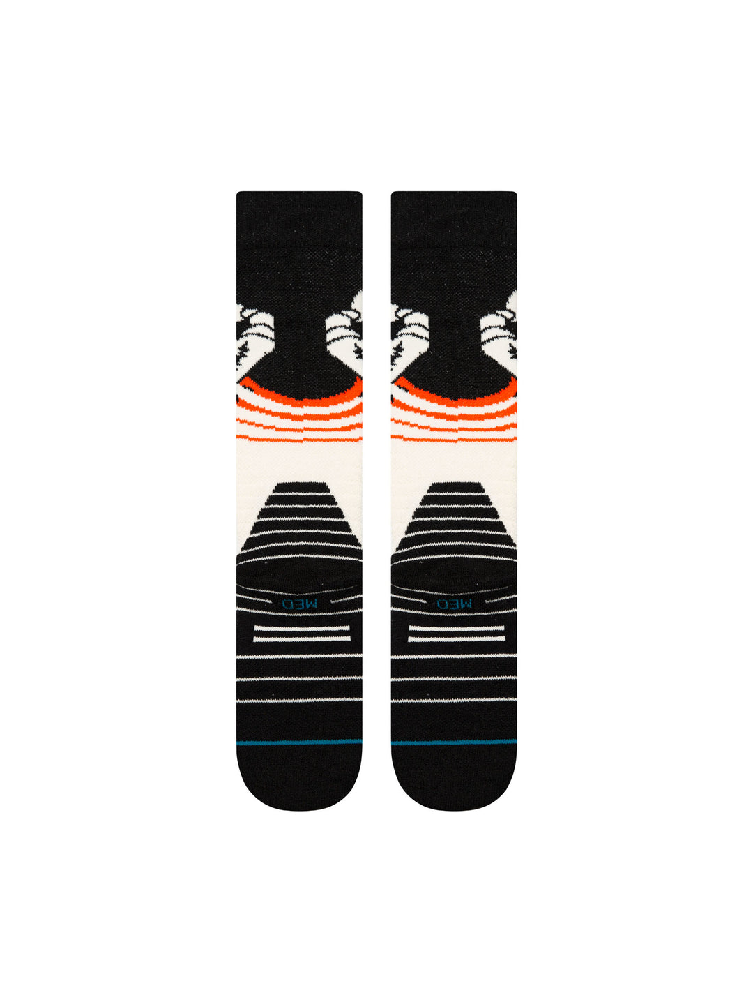 Stance Crab Grab Medium Poly Snow OTC Sock - Cream