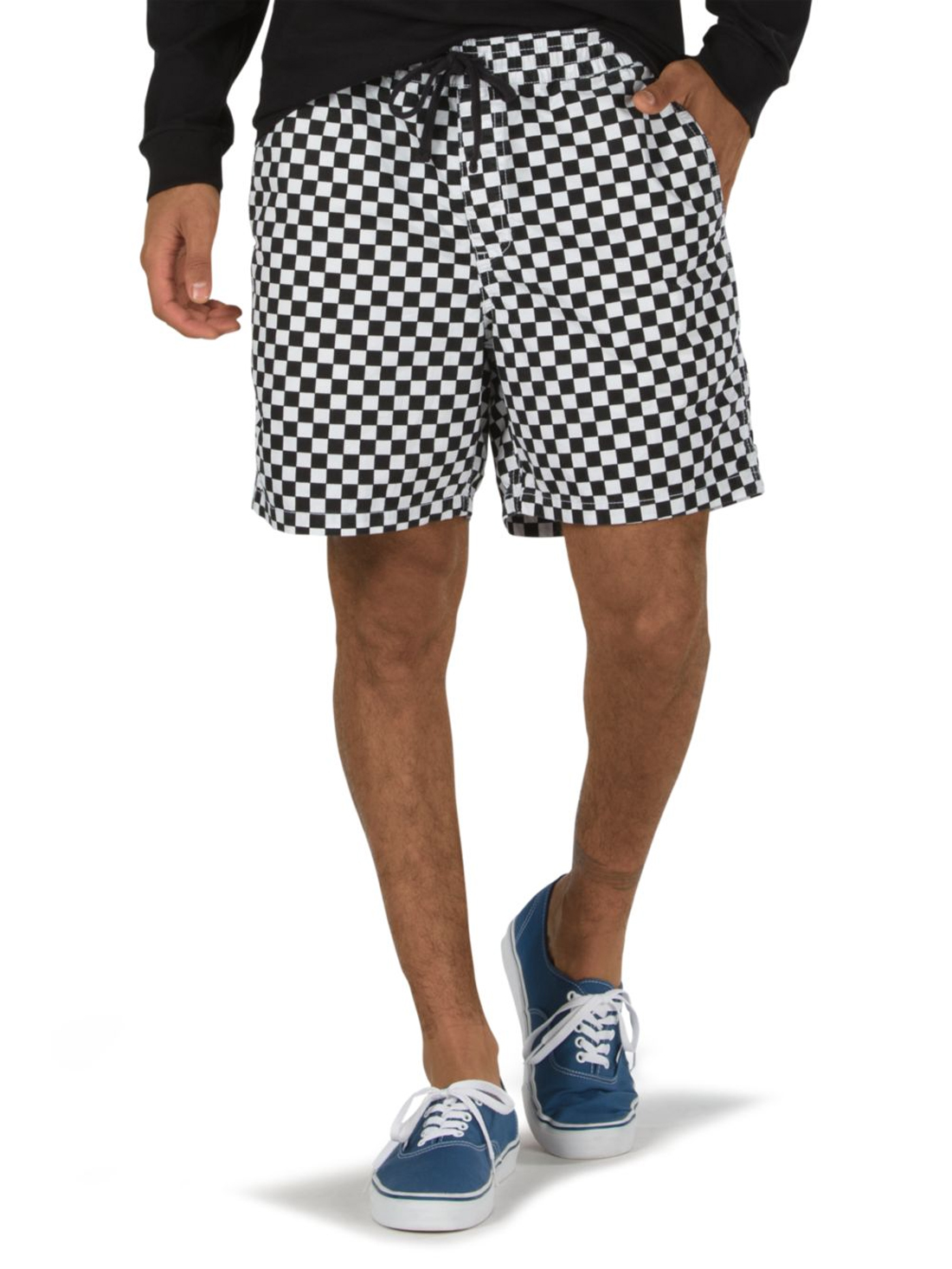 vans checkered shorts