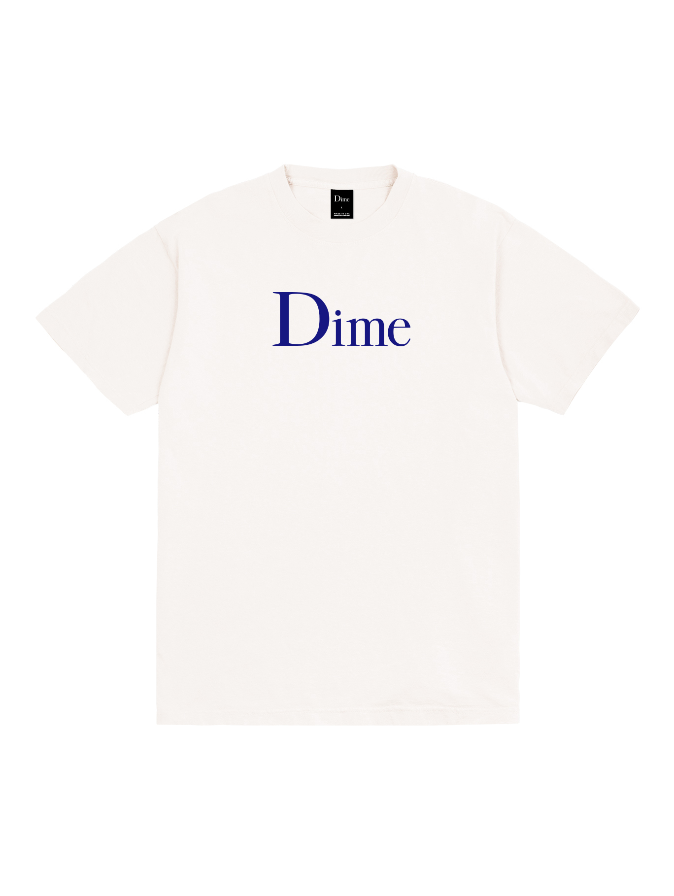 Dime Classic Logo Tee - White - WeAreCivil.com