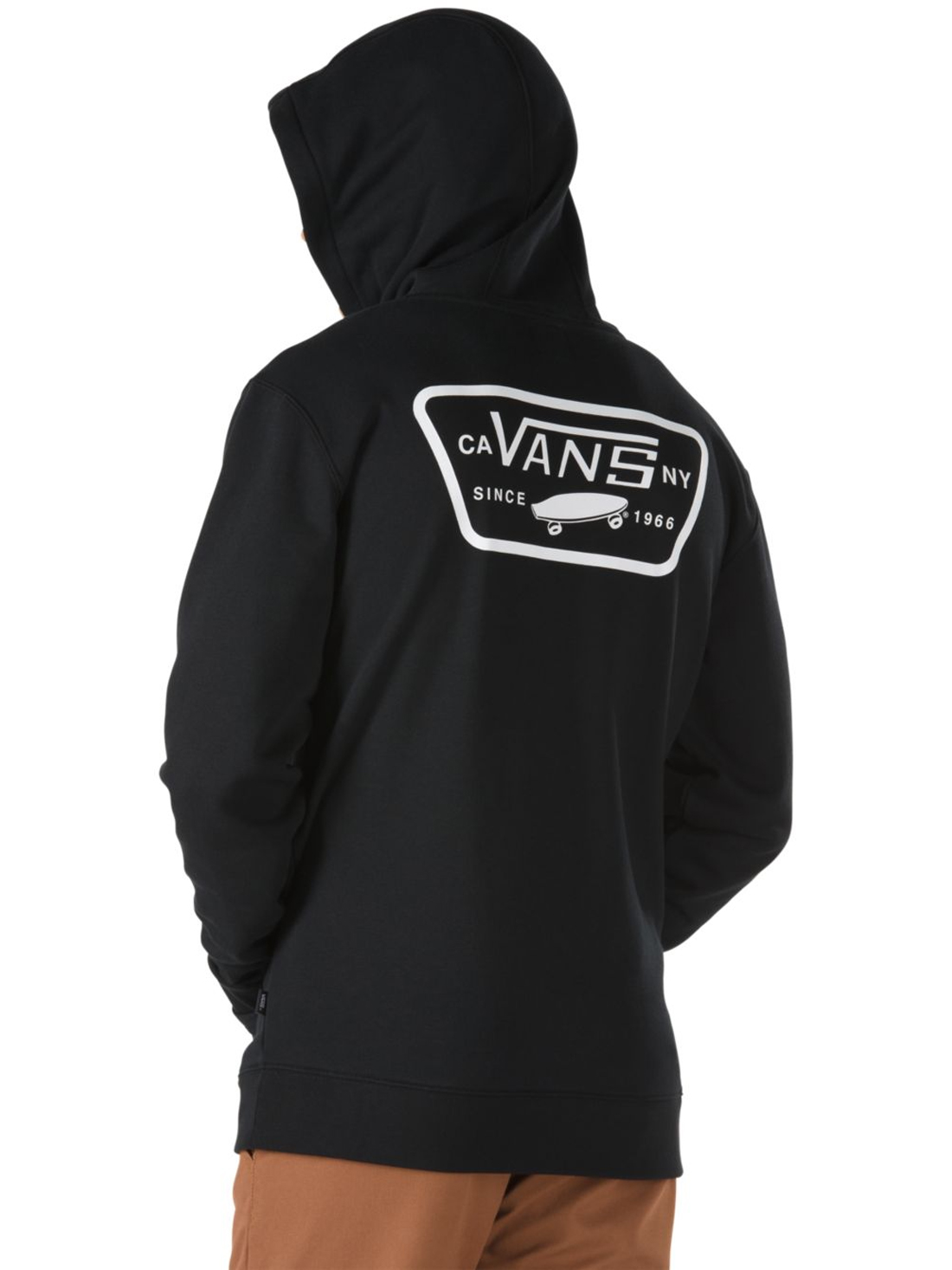 vans hoodie black