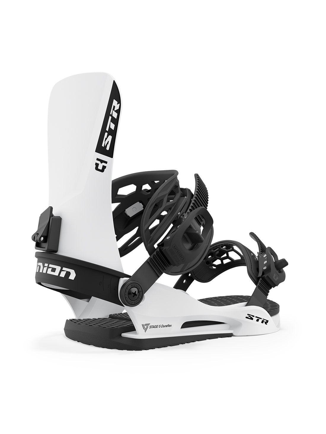2024 Union STR Snowboard Binding - White - WeAreCivil.com