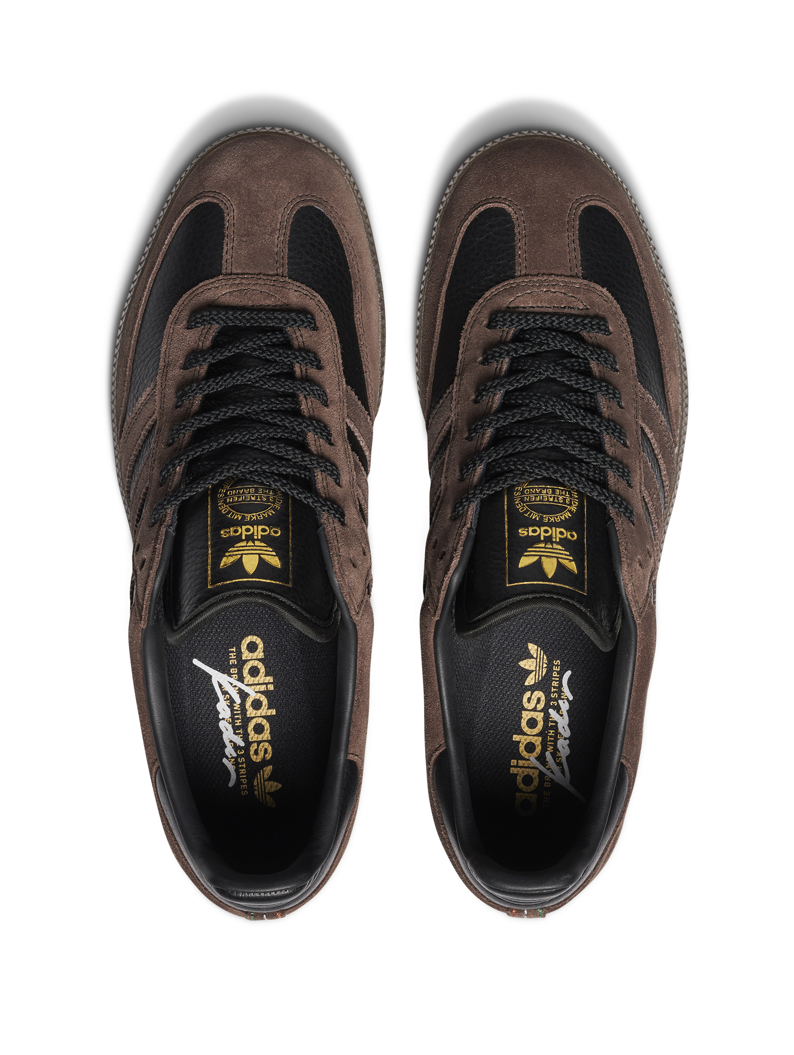 Adidas Samba ADV Kader - Core Black / Brown